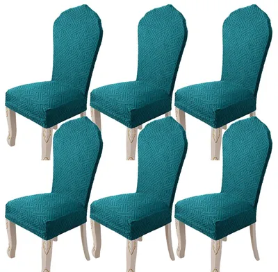 Obrázok produktu pre Elastické poťahy na stoličky s vzorom Jacquard pre jedálne