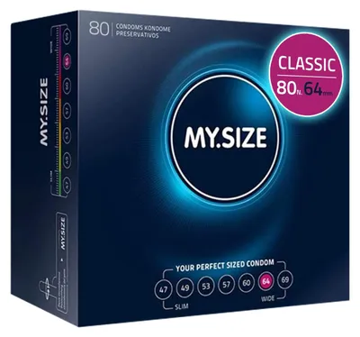 Immagine prodotto di My.Size - Preservativi si misura 6, 64 mm, confezione da 80 Pezzi