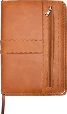 Produktbild von Trötsch Notizbuch mit Reißverschluss Braun