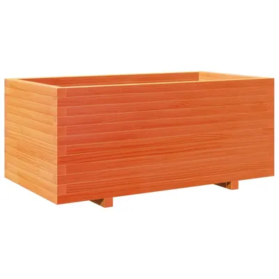 Zdjęcie produktu dla vidaXL Sadzarka wosk brązowy 110x60x49,5 cm lite drewno sosnowe