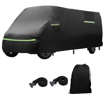Image de Housse de protection pour Mercedes Sprinter 144SWB, modèle de 2006 à 2025, imperméable, adaptée à toutes les conditions météorologiques, avec fermeture éclair
