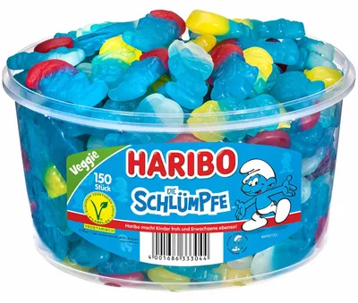 Image de HARIBO 33304 Gomme aux fruits les POULETS Gomme aux fruits 150 pcs.