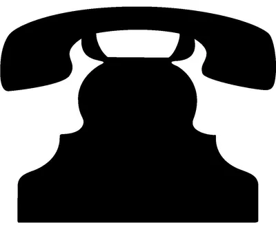 Produktbild von Kreidetafel-Aufkleber – abwischbare Wandaufkleber – ALTES TELEFON – 95 x 120 cm