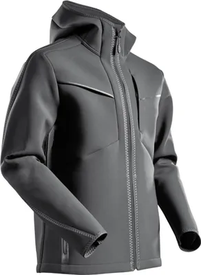 Immagine prodotto di Giacca softshell con cappuccio grigio antracite, taglia XS MASCOT 22086-662-89