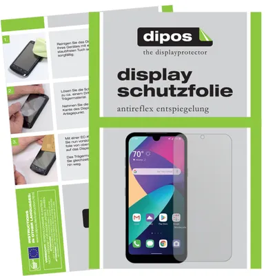 Produktbild von 6x Schutzfolie für LG Phoenix 5 matt Displayschutzfolie Folie Display Schutz dipos
