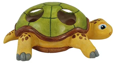 Aquarium-Deko Schildkröte, 29,8 x 23,1 x 11 cm, Polyharz