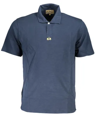 Immagine prodotto di La Martina Herren-Kurzärmeliges Poloshirt Blau