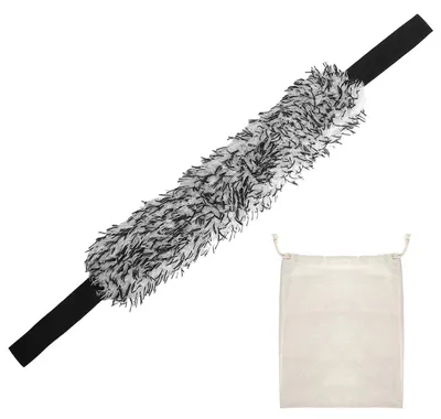 Obrázok produktu pre Čistiaca kefa na disky z mikrovlákna, 36x8 cm, s úložným vreckom