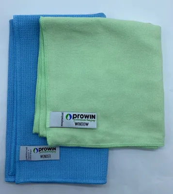 Produktbild von proWIN Hochglanz Set Microfasertuch Window+Wonder Fenster Set