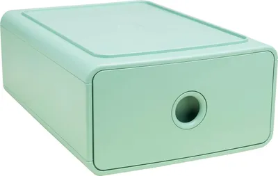 Produktbild von Exacompta 3x Ablagemodul Tiny Box, 1 Schublade, AutentiK - Salbeigrün - 315480D