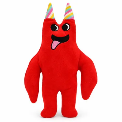 Immagine prodotto di Wiztex, Giocattolo di peluche a forma di animale rosso, ispirato a Banban, 28 cm, peluche, bambola, regalo per bambini