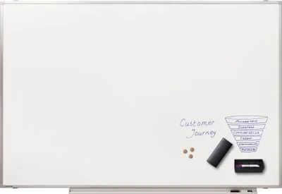 Produktbild von Legamaster PROFESSIONAL Whiteboard 155x300cm, 2980 x 1630 mm, Emaille, Horizontal / Vertikal, Fixed, Magnetisch, Anti-Kratz-Beschichtung