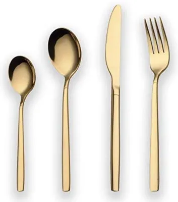 Produktbild von Famanu Besteckset 24-teilig - Gold