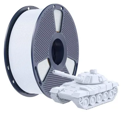 Produktbild von Sunlu PLA+ High-Speed Filament, 1,75mm, 1kg - Farbton: White