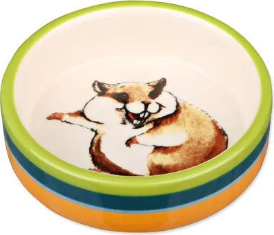 Zdjęcie produktu dla Trixie ceramiczna miska dla chomików 80ml/8cm