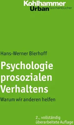 Produktbild von Psychologie prosozialen Verhaltens