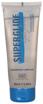 Immagine prodotto di Hot - Superglide Liquid Pleasure Lubrificante A Base D'acqua 200 Ml