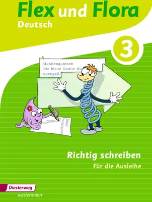 Produktbild von Flex und Flora 3. Heft Richtig schreiben: Für die Ausleihe