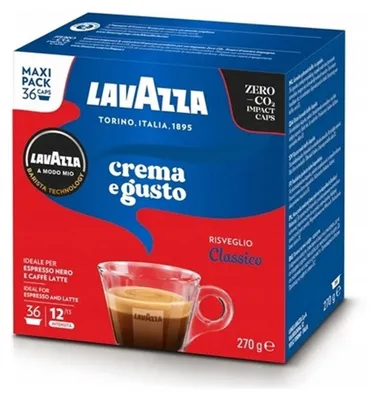 Immagine prodotto di Lavazza A Modo Mio Crema e Gusto 36 Capsule Caffe'