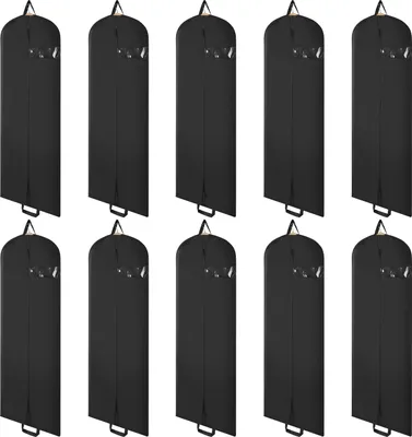 Produktbild von Aopunly Kleidersack 10er set 150x60cm Schutzhülle Kleiderhülle mit einem Griff schwarz