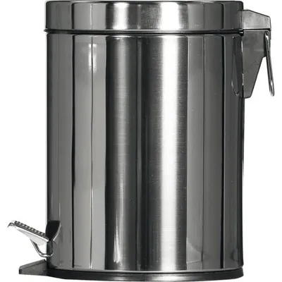 Immagine prodotto di Cestino a pedale in acciaio inox, 5 litri