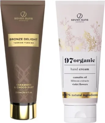 Produktbild von 7suns Bronze Delight Bräunungspudding 250 ml + Gratis Handcreme 75 ml