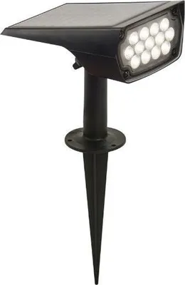 Image de Spot Piquet Solaire Projecteur IP65 2W - Blanc Chaud 2300K - 3500K