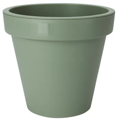 Produktbild von Pro Garden Blumentopf - dunkelgrun - rund - D20 cm - Kunststoff - Pflanztopf - Garten im Freien