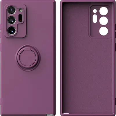 Produktbild von Galaxy Note 20 Ultra Handyhülle, Ring Halter Ständer Kratzfeste Weiche Silikon schutzhülle für Samsung Galaxy Note 20 Ultra 5G