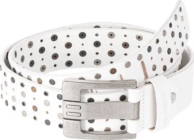 Produktbild von Red Bridge Herren Gürtel Studded Echtleder Ledergürtel Schwarz mit Nieten