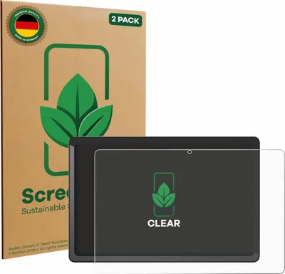 Produktbild von 2x ScreenLeaf Schutzfolie für Chuwi AuPad nachhaltiger Displayschutz Display Schutz Folie Klar Transparent