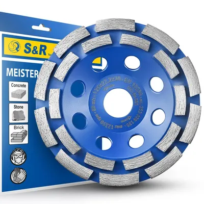 Productafbeelding van Diamant Slijpschijf 125x22.23 mm voor Haakse Slijper – Ideaal voor Beton en Graniet