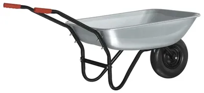 Image de Chariot de jardin - Chariot en acier - 133 x 62,5 x 58 cm - Stable - Couleur vert armée