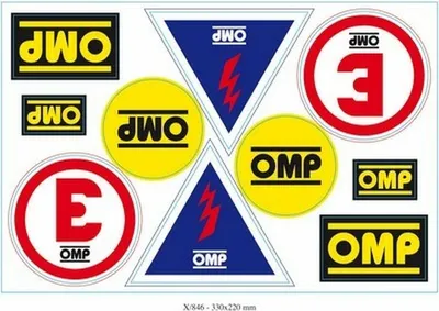 Immagine prodotto di Adesivo OMP X/846