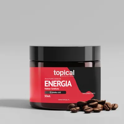 Zdjęcie produktu dla Żelki ENERGIA z kofeiną i synefryną - TOPICAL
