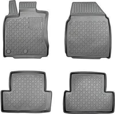 Produktbild von Z441176 TPE-Gummifußmatten kompatibel mit Nissan Quashqai I SUV/5 02.2007- 01.2014