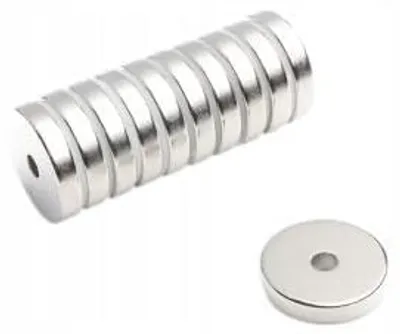 Produktbild von Neodym-Ringmagnet MP 25x5x5 N38, 10er-Set