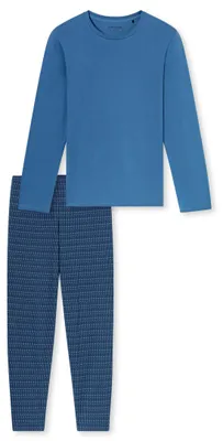 Produktbild von SCHIESSER Schlafanzug lang 833 aqua 50