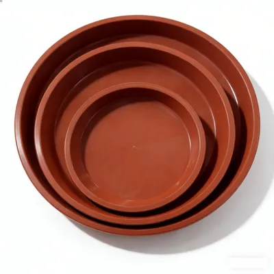 Zdjęcie produktu dla Zestaw 6 podkładek pod doniczki plastikowe