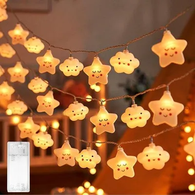 Obrázek produktu pro LED světelné girlandy do dětského pokoje – náladové osvětlení – noční lampičky – osvětlení do dětského pokoje