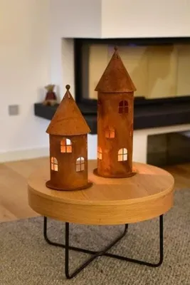 Productafbeelding van Patina Windlicht Toren Groot