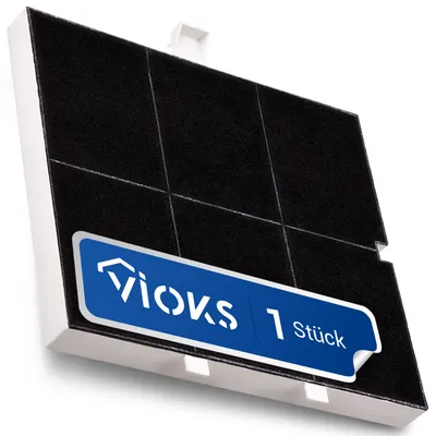 Produktbild von Kohlefilter 255x265mm passend wie Balay 00361047 Aktivkohlefilter für Dunstabzugshaube