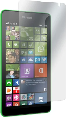Produktbild von 4er-Pack PhoneNatic Displayschutzfolien klar  kompatibel mit Microsoft Lumia 535