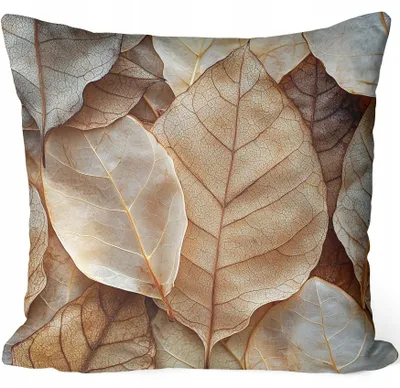 Image de HomeView Housse Coussin Automnale Décorative 40x40cm Feuilles
