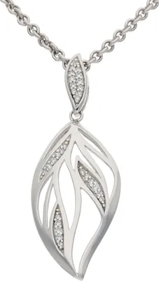 Produktbild von Kettenanhänger Silber 925 Zirkonia JL10-02-2748 JuwelmaLux