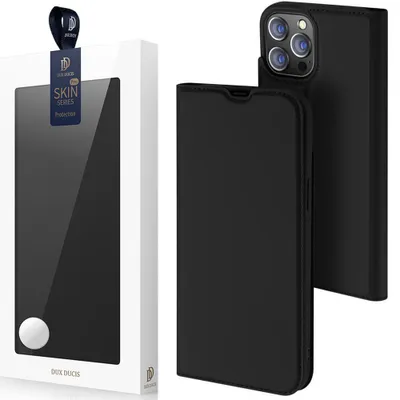 Produktbild von Dux Ducis Skin Pro Holster Case Cover mit Flip iPhone 13 Pro Max Schwarz