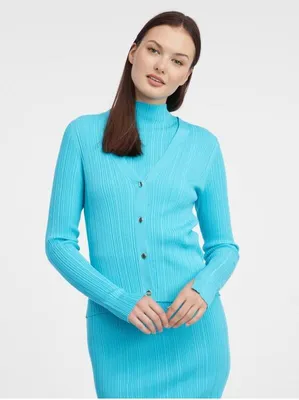 Produktbild von Orsay Blaue Strickjacke für Damen 510077505000__S