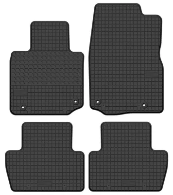 Produktbild von Gummi-Fußmatten für Mazda MX-30 2020- (Crossover) – 4-tlg, Schwarz, passgenau – Wielganizator SolidTread