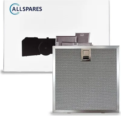 Produktbild von AllSpares Metallfilter für Dunstabzugshauben geeignet für , Falmec  101080142, 101080244, AS-MF450 (293x276x8mm)