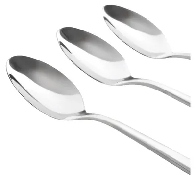 Zdjęcie produktu dla HOMLA 10-częściowy zestaw łyżek VIENNA srebrny 20,5 cm